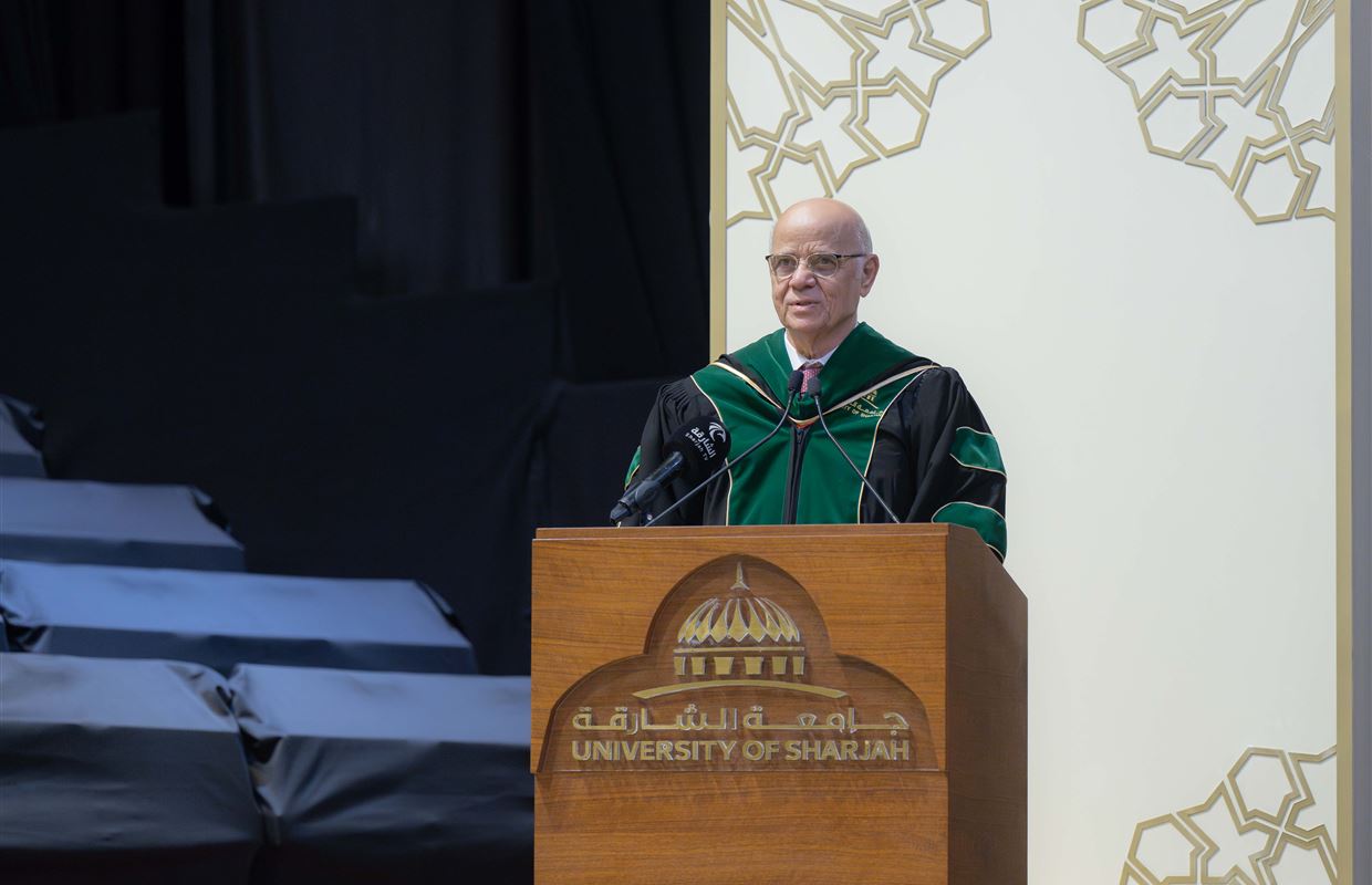 Sultan bin Ahmed attends UOS’s Fall 2024 Graduation Ceremony