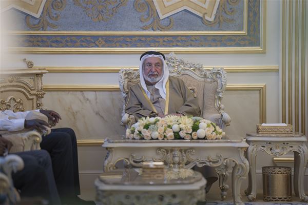 Sharjah Ruler receives President of Uganda