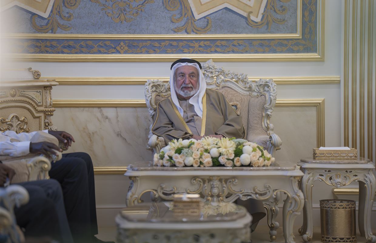 Sharjah Ruler receives President of Uganda