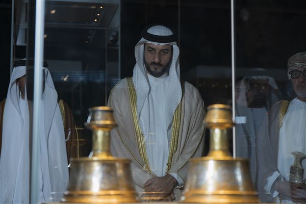 سلطان بن أحمد القاسمي يشهد افتتاح معرض 