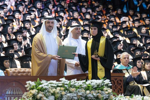 Sultan bin Ahmed attends UOS Fall 2024 Female Graduation Ceremony