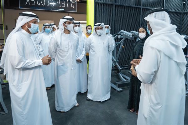 Sheikh Sultan bin Ahmed reviews best sports practices at Sharjah Police Officers Club