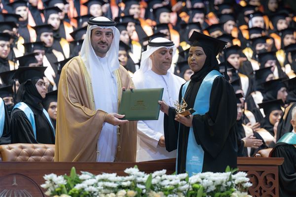 Sultan bin Ahmed attends UOS Fall 2024 Female Graduation Ceremony