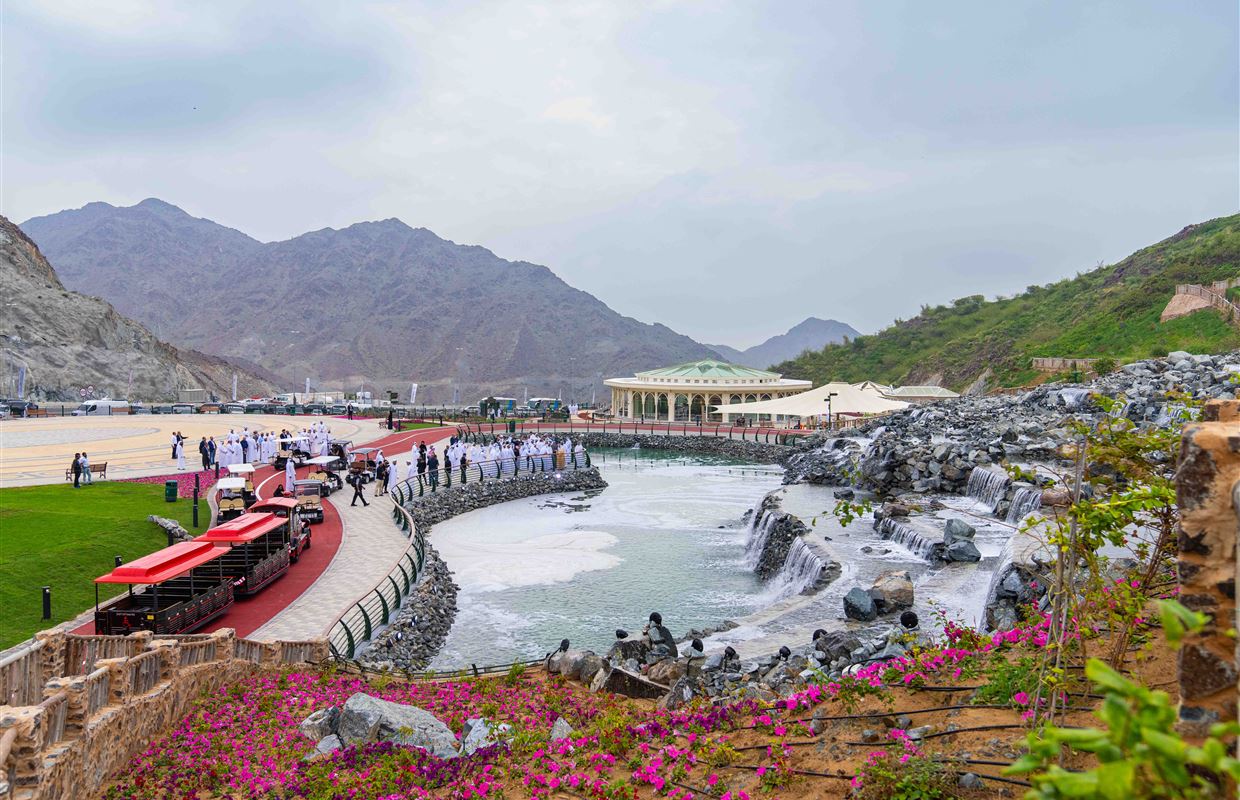 Sharjah Ruler inaugurates Hanging Gardens in Kalba