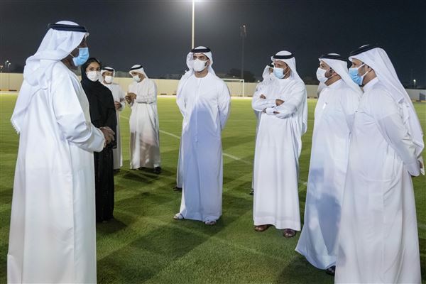 Sheikh Sultan bin Ahmed reviews best sports practices at Sharjah Police Officers Club