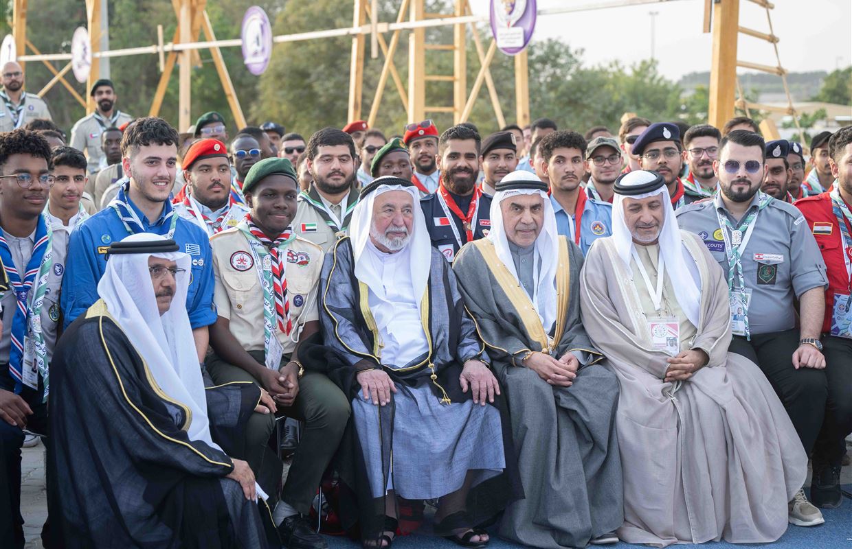 SHARJAH RULER INAUGURATES NEW BUILDING FOR SHARJAH SCOUT MISSION