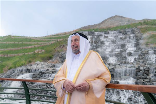 Sharjah Ruler inaugurates Hanging Gardens in Kalba