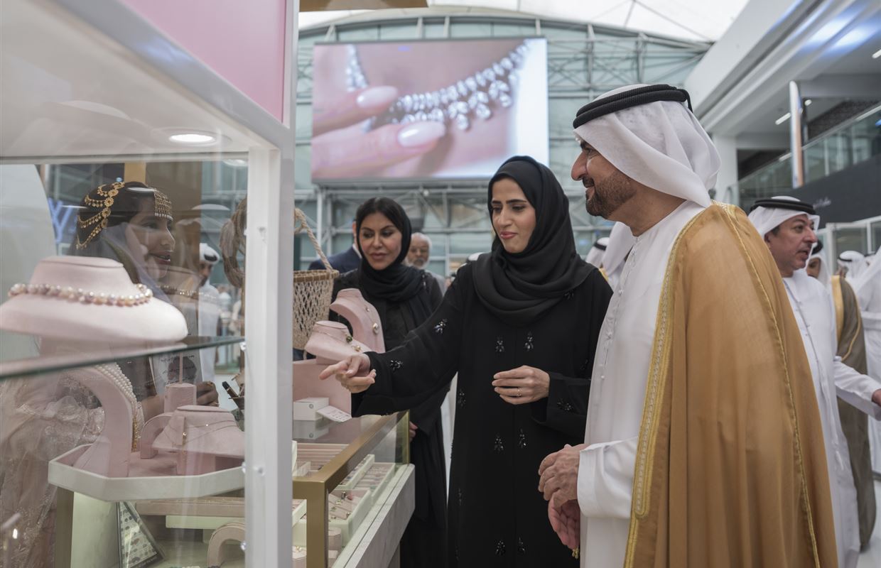Abdullah bin Salem inaugurates Watch & Jewelry Show