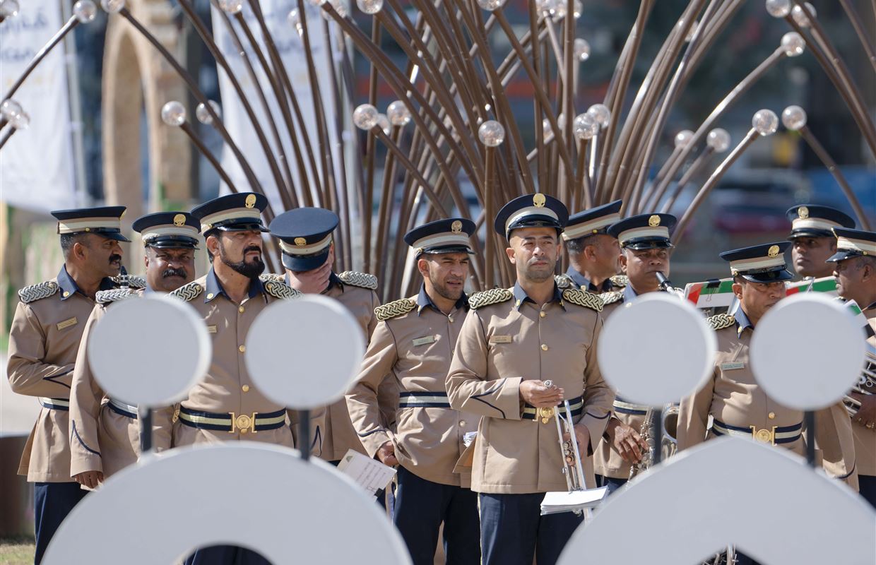 سالم بن عبد الرحمن القاسمي يشهد انطلاق طواف الشارقة الدولي العاشر للدراجات الهوائية