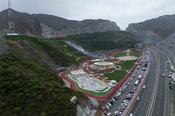 Sharjah Ruler inaugurates Hanging Gardens in Kalba