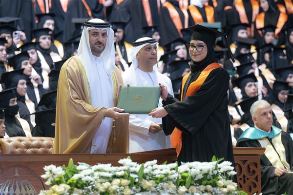 Sultan bin Ahmed attends UOS Fall 2024 Female Graduation Ceremony