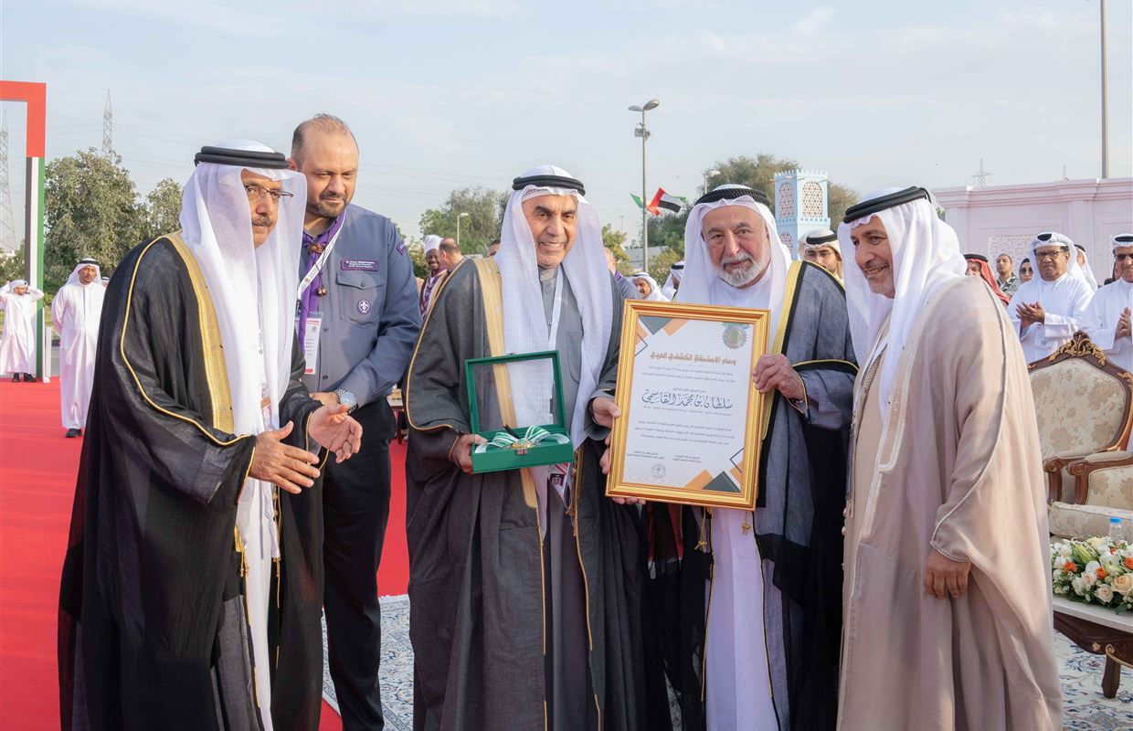 SHARJAH RULER INAUGURATES NEW BUILDING FOR SHARJAH SCOUT MISSION