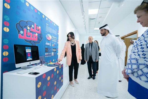 Sultan bin Ahmed inaugurates exhibition of graduation projects