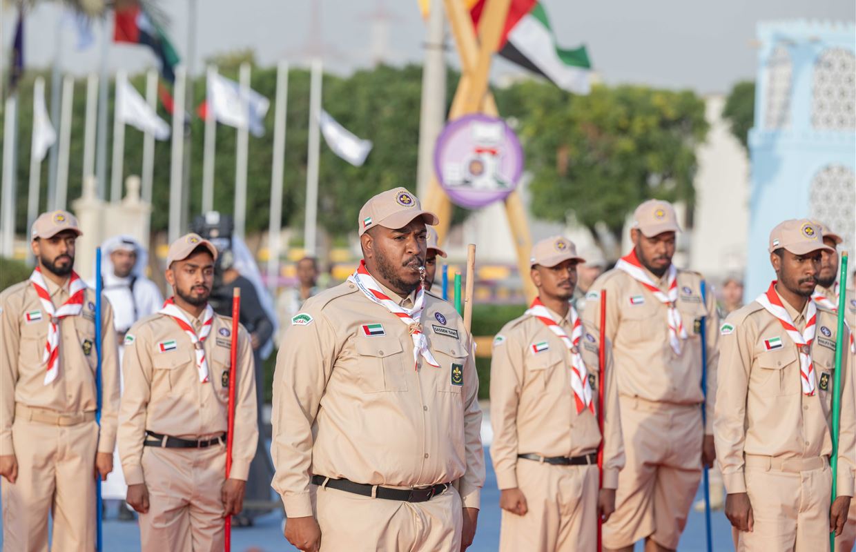 SHARJAH RULER INAUGURATES NEW BUILDING FOR SHARJAH SCOUT MISSION