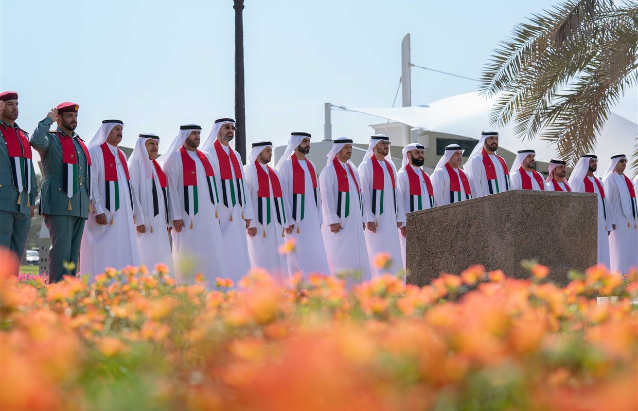 Salem bin Abdulrahman celebrates UAE’s Flag Day in Sharjah