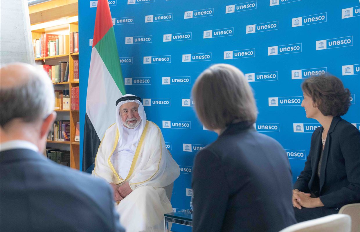 Sharjah Ruler witnesses signing of  USD 6 million agreement to digitise UNESCO’s Archives