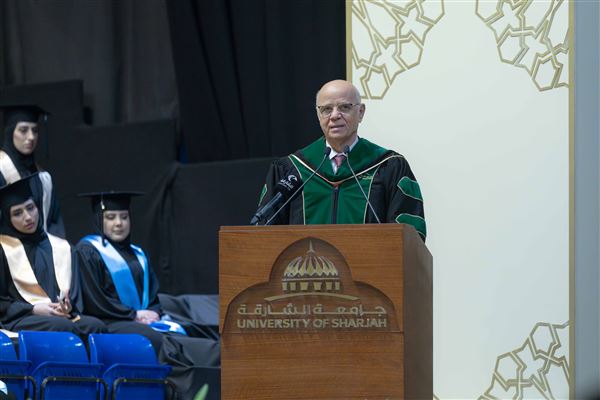 Sultan bin Ahmed attends UOS Fall 2024 Female Graduation Ceremony