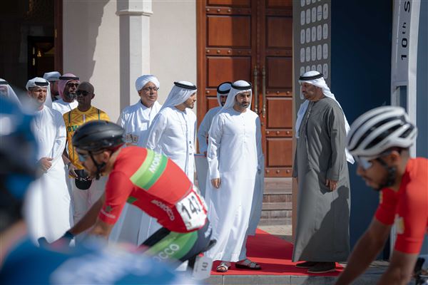 Salem bin Abdulrahman attends launch of 10th Sharjah Cycling Tour