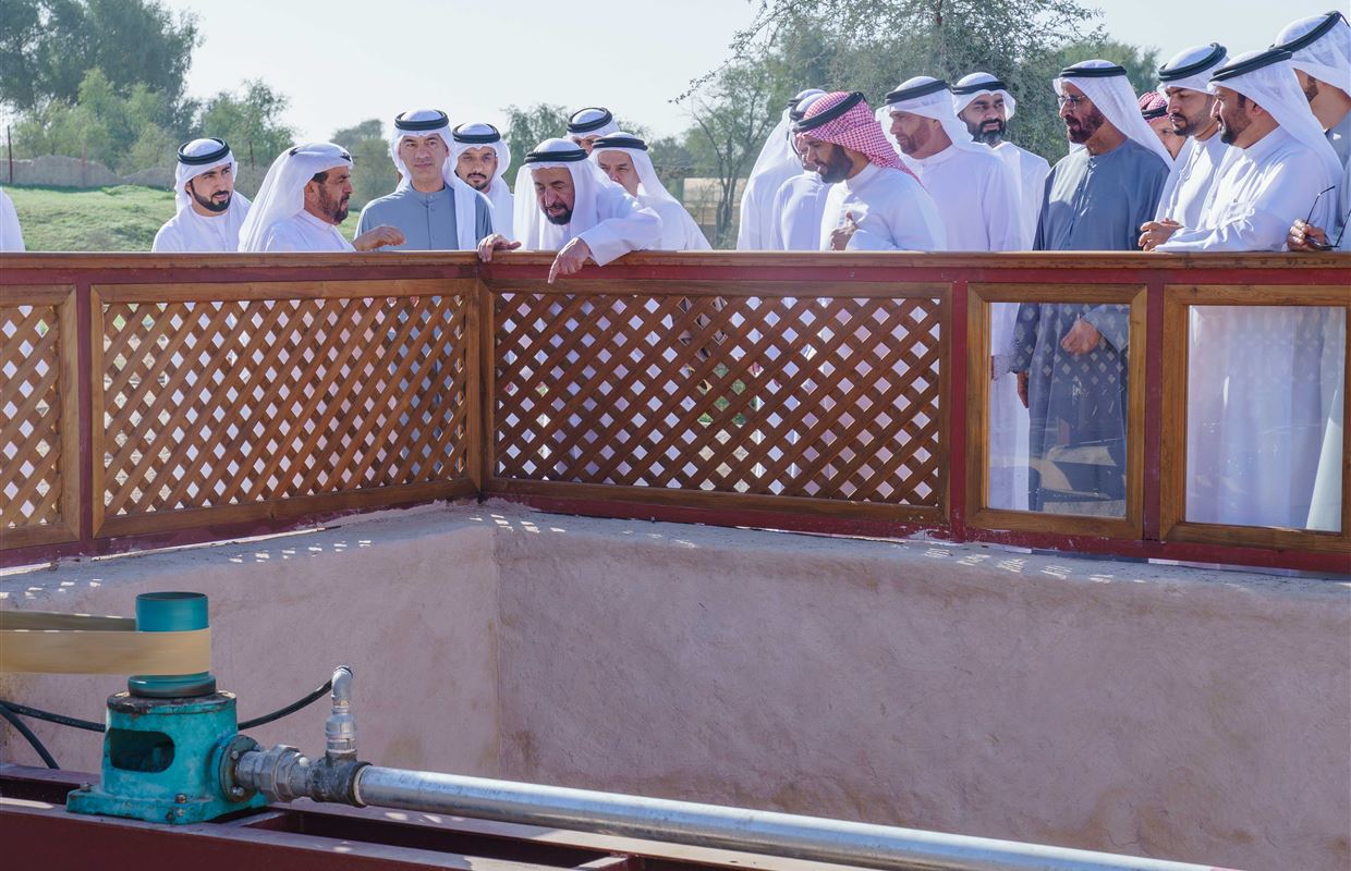 Sharjah Ruler inspects restoration work in Shariat Al Dhaid