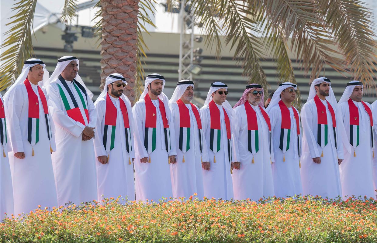 Salem bin Abdulrahman celebrates UAE’s Flag Day in Sharjah