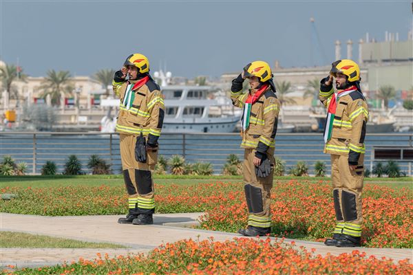 Salem bin Abdulrahman celebrates UAE’s Flag Day in Sharjah