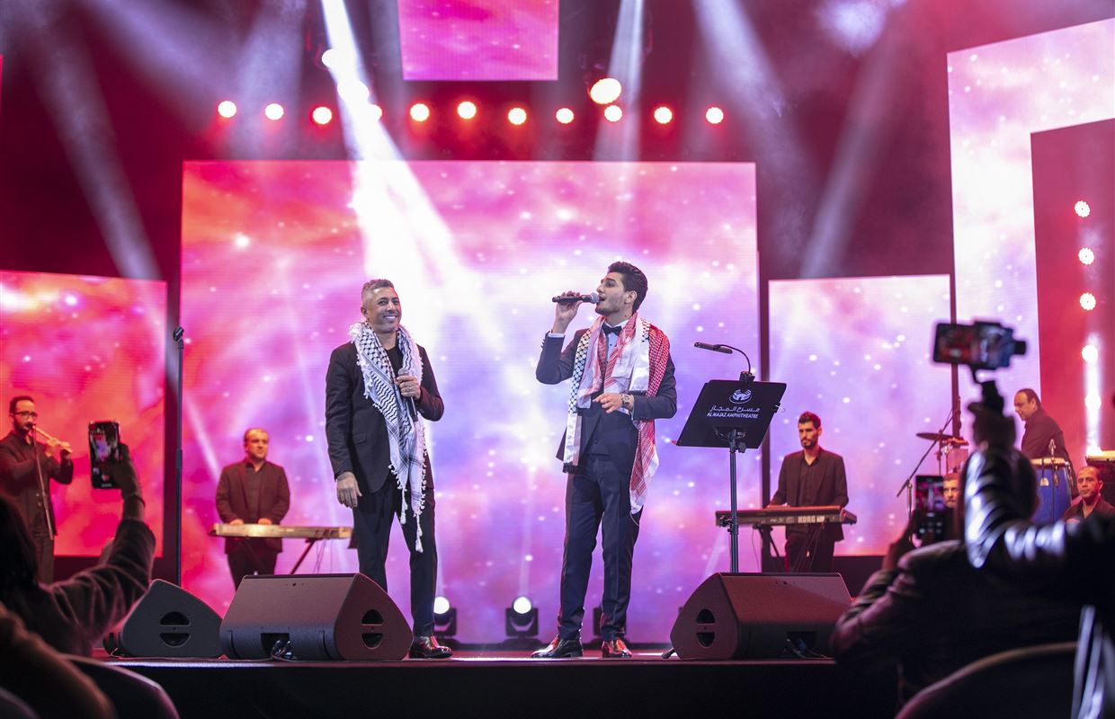 Omar Al Abdallat and Mohammed Assaf Rock Sharjah!