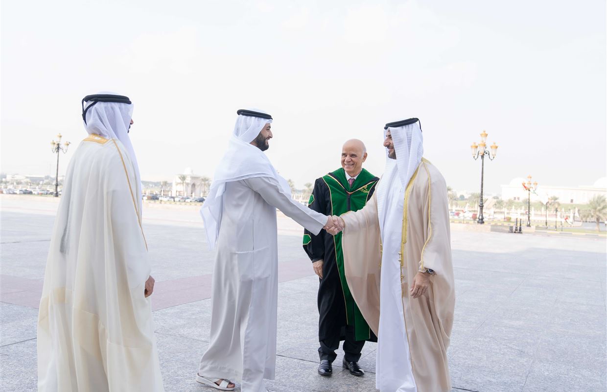 Sultan bin Ahmed attends UOS’s Fall 2024 Graduation Ceremony