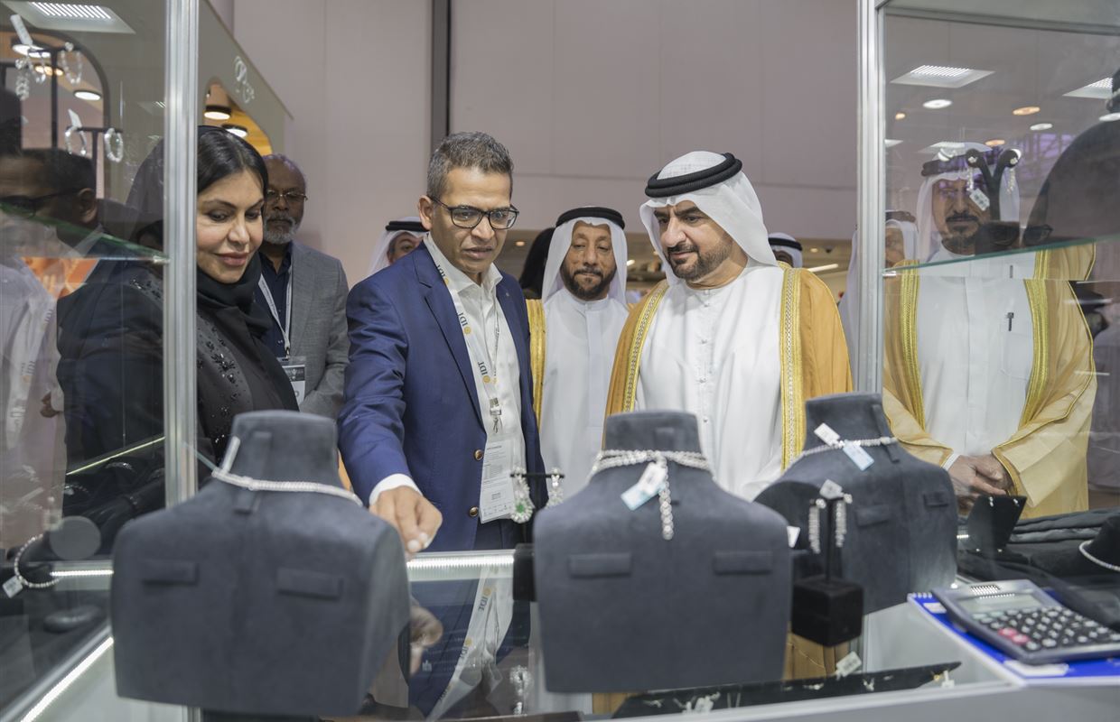 Abdullah bin Salem inaugurates Watch & Jewelry Show