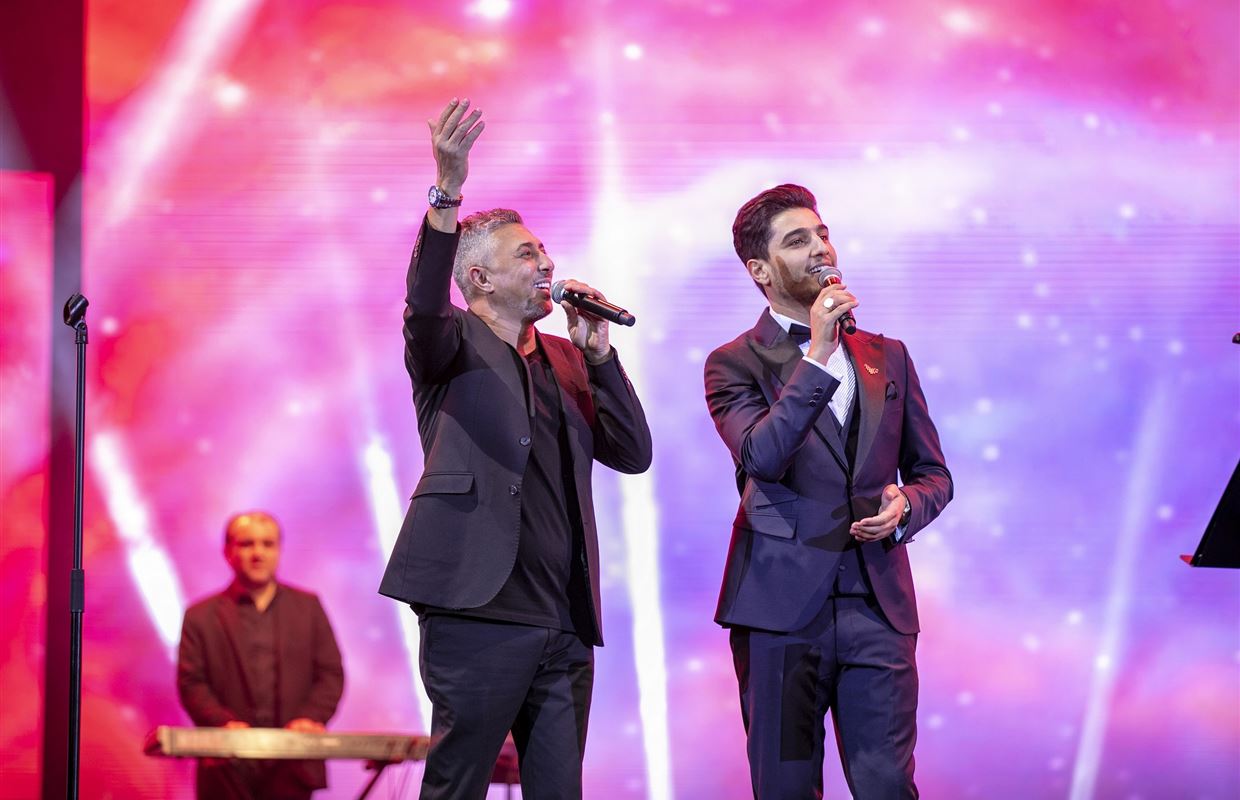 Omar Al Abdallat and Mohammed Assaf Rock Sharjah!