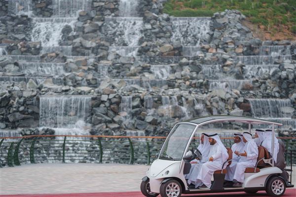 Sharjah Ruler inaugurates Hanging Gardens in Kalba