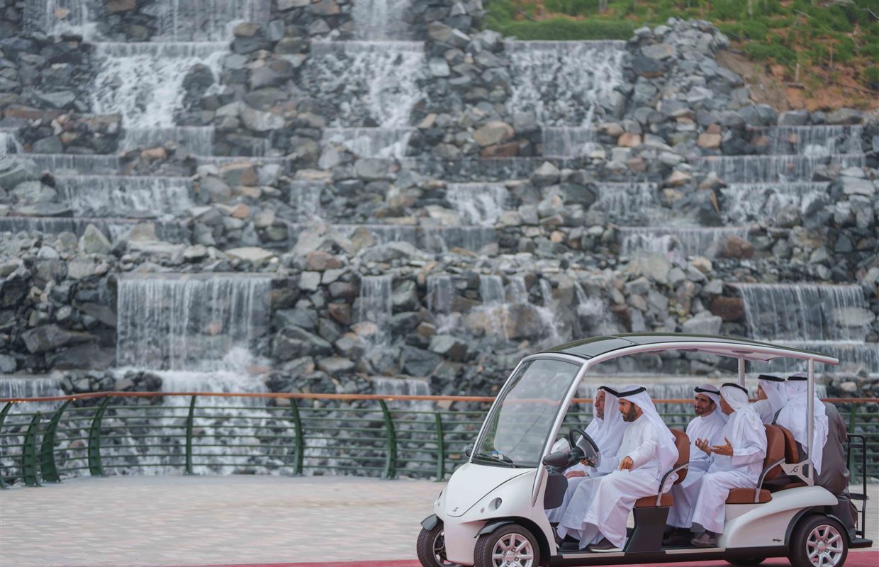 Sharjah Ruler inaugurates Hanging Gardens in Kalba