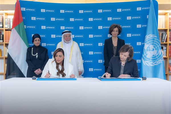 Sharjah Ruler witnesses signing of  USD 6 million agreement to digitise UNESCO’s Archives
