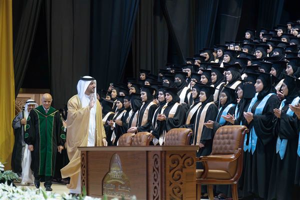 Sultan bin Ahmed attends UOS Fall 2024 Female Graduation Ceremony