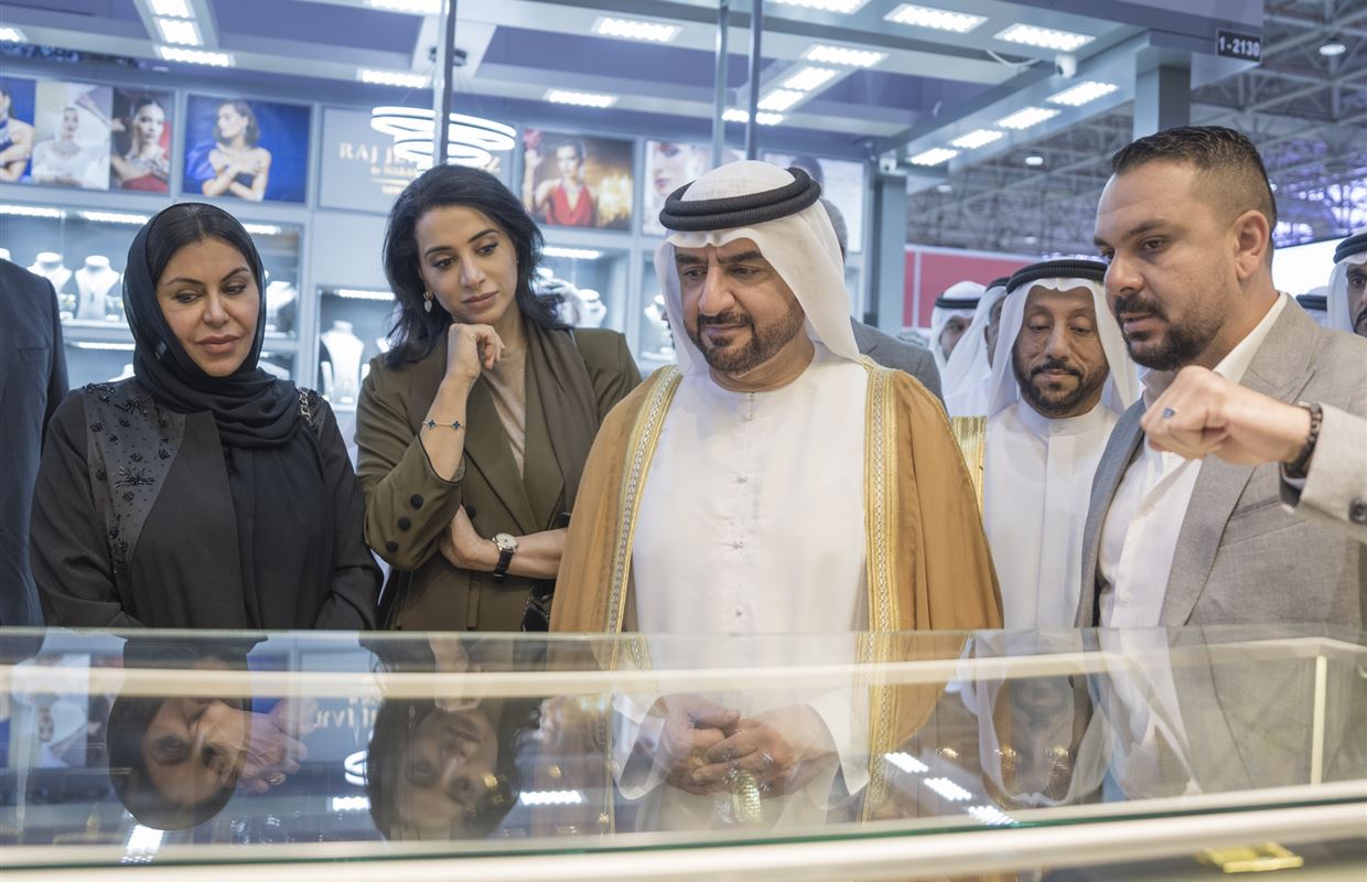 Abdullah bin Salem inaugurates Watch & Jewelry Show