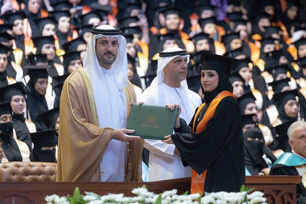 Sultan bin Ahmed attends UOS Fall 2024 Female Graduation Ceremony