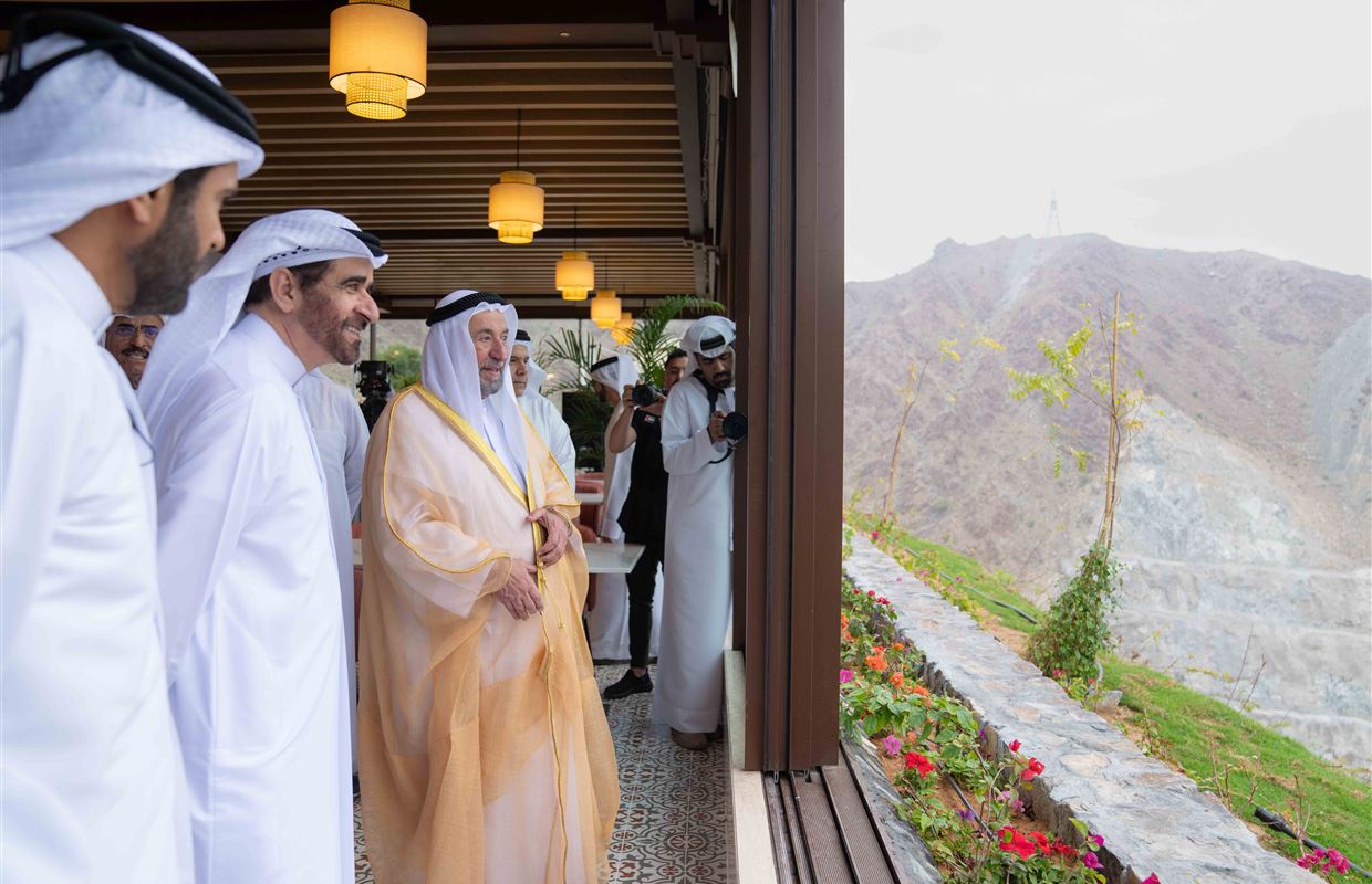 Sharjah Ruler inaugurates Hanging Gardens in Kalba