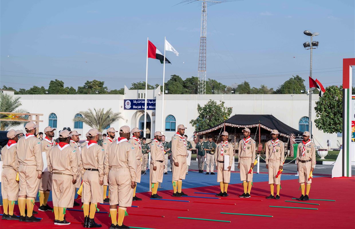 SHARJAH RULER INAUGURATES NEW BUILDING FOR SHARJAH SCOUT MISSION