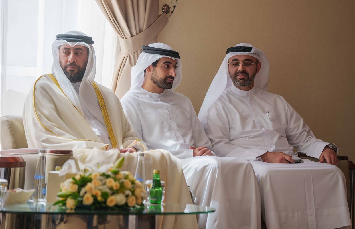 سلطان بن أحمد القاسمي يشهد انطلاق المؤتمر الثالث لرؤساء الجامعات العربية والروسية بجامعة الشارقة