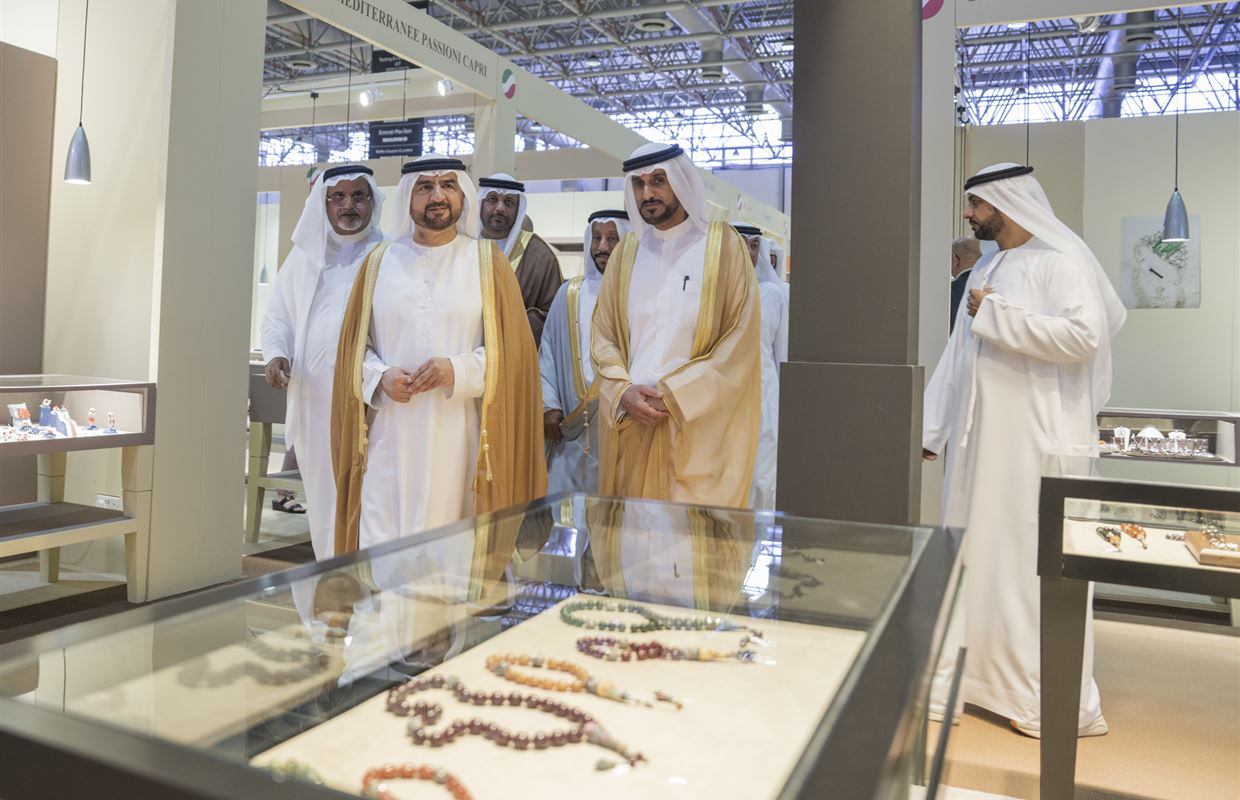 Abdullah bin Salem inaugurates Watch & Jewelry Show