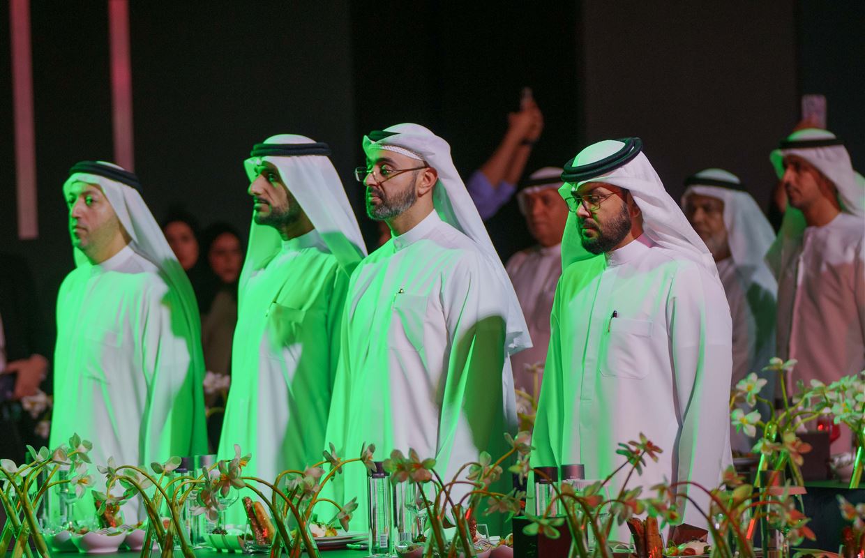 سلطان بن أحمد القاسمي يشهد حفل إعلان نتائج 