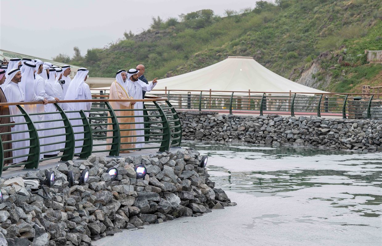 Sharjah Ruler inaugurates Hanging Gardens in Kalba