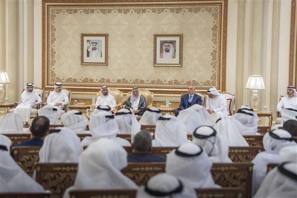 Sharjah Ruler receives Asian champions, grants team AED20mn reward