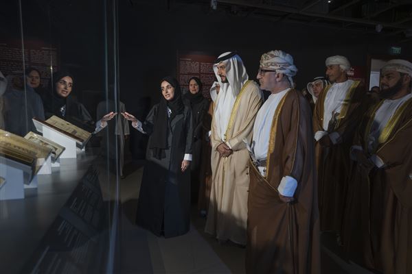 سلطان بن أحمد القاسمي يشهد افتتاح معرض 