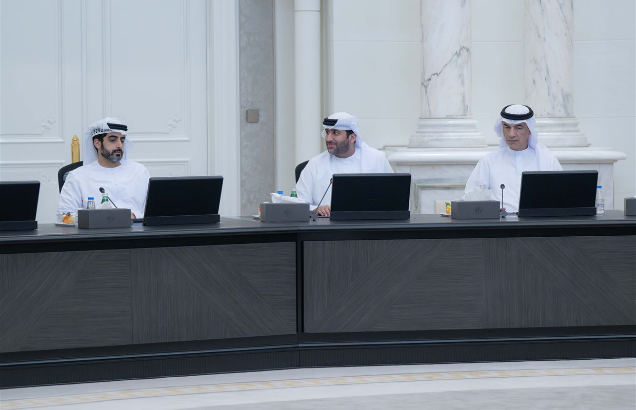 عبدالله بن سالم القاسمي يترأس اجتماع المجلس التنفيذي