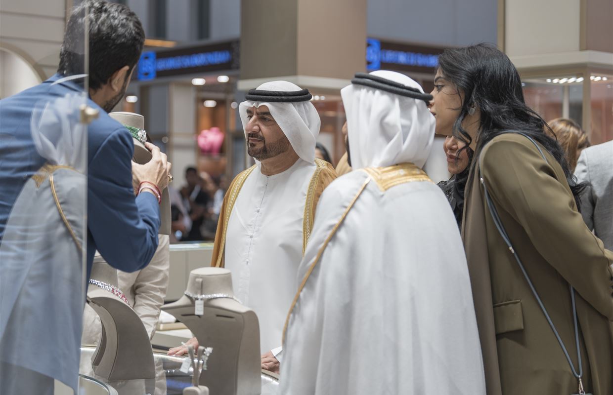Abdullah bin Salem inaugurates Watch & Jewelry Show