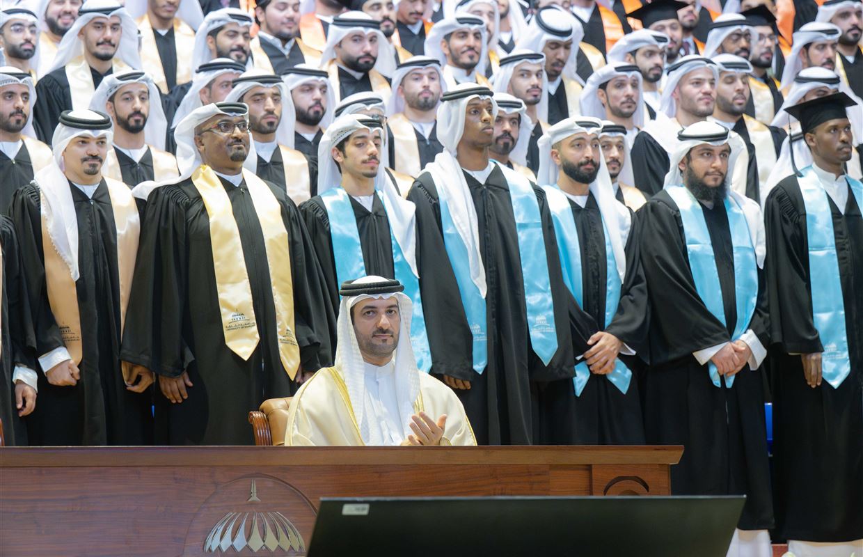 Sultan bin Ahmed attends UOS’s Fall 2024 Graduation Ceremony