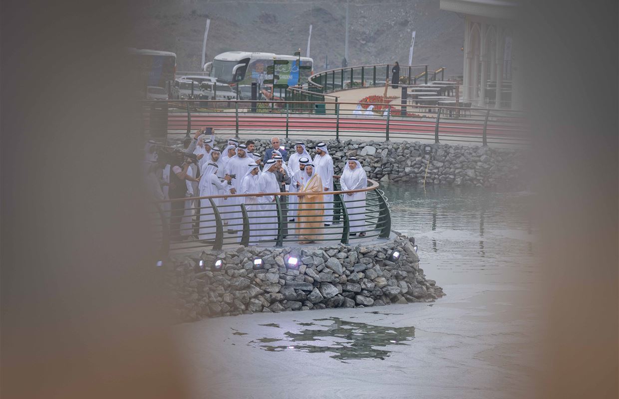 Sharjah Ruler inaugurates Hanging Gardens in Kalba