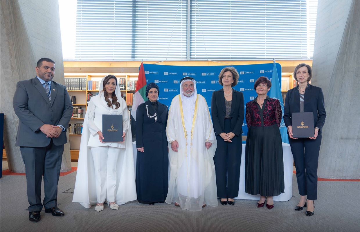Sharjah Ruler witnesses signing of  USD 6 million agreement to digitise UNESCO’s Archives