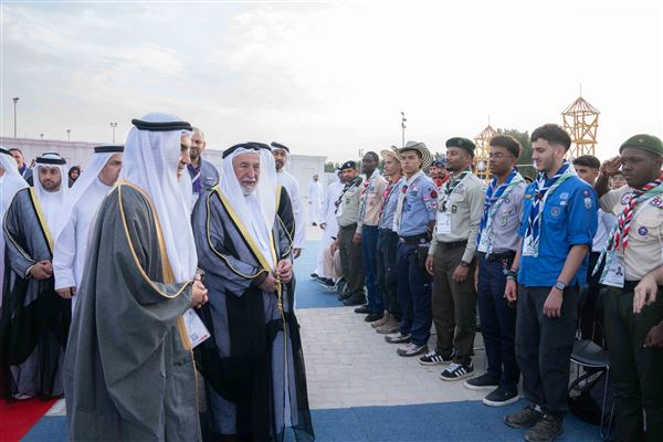 SHARJAH RULER INAUGURATES NEW BUILDING FOR SHARJAH SCOUT MISSION