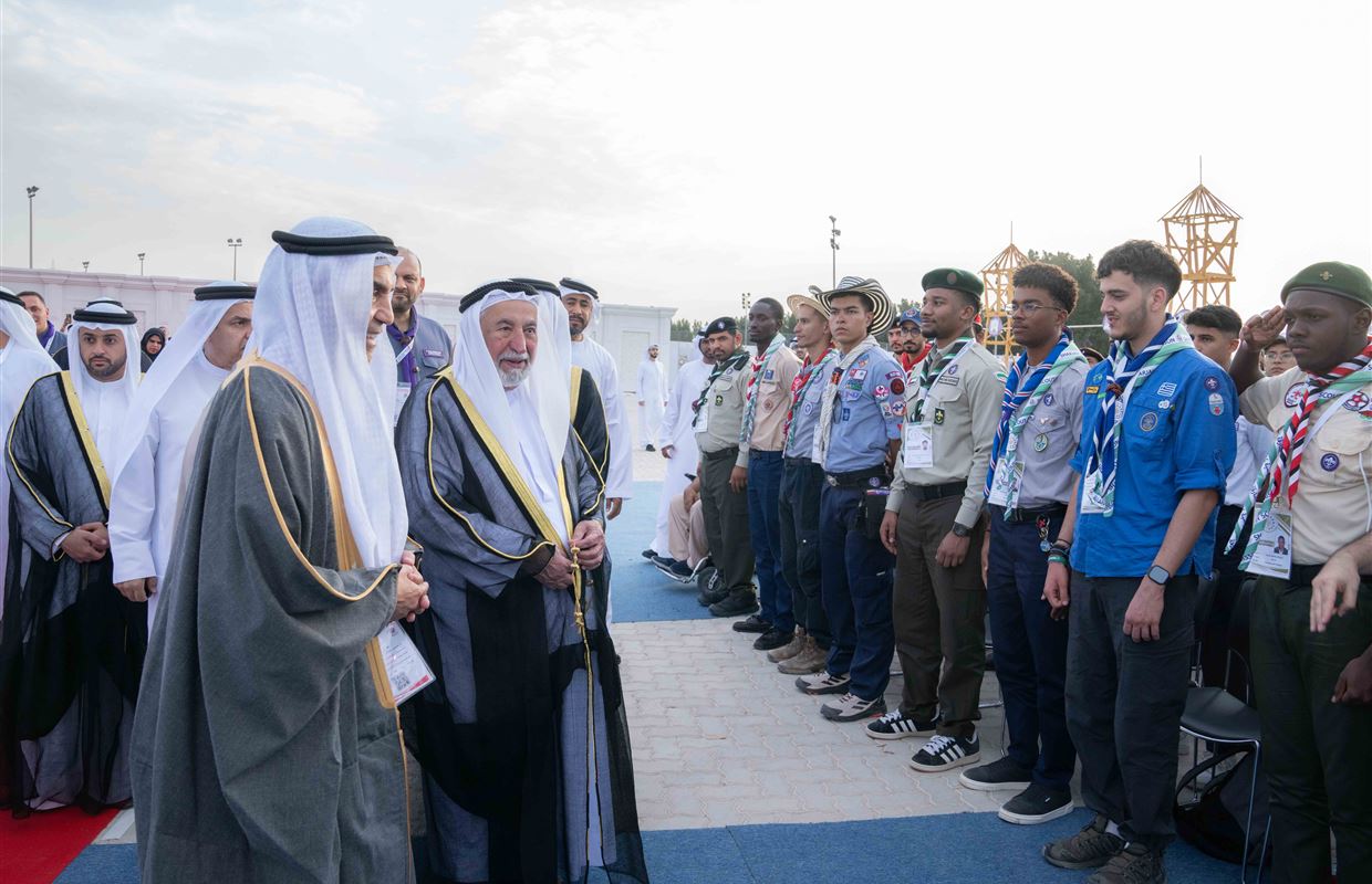 SHARJAH RULER INAUGURATES NEW BUILDING FOR SHARJAH SCOUT MISSION